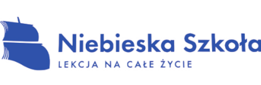 Logo Niebieskiej Szkoły