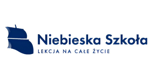 Logo Niebieskiej Szkoły