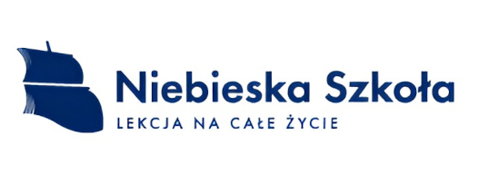 Logo Niebieskiej Szkoły