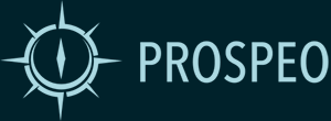 Logo Prospeo monochromatyczne